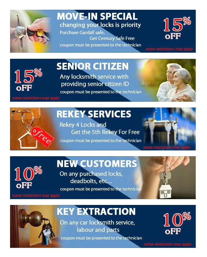 State Locksmith Services Philadelphia, PA 215-583-2458 - coupon20-set-five